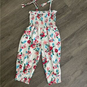 Sweet honey floral romper